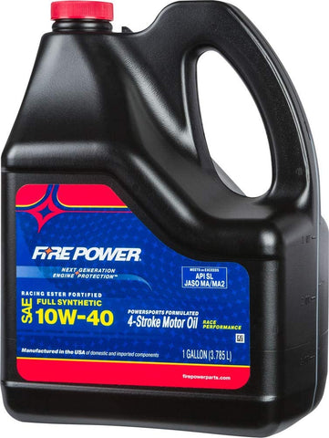 Fire Power 1 Gallon Racing Ester Fortified Full Synthetic Motor Oil 196985
