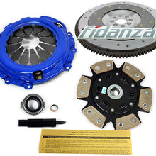 EFT STAGE 3 CLUTCH KIT+FIDANZA FLYWHEEL WORKS WITH RSX TSX ACCORD CIVIC Si K20A2 K20A3 K24
