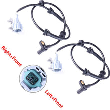 LUJUNTEC ABS Wheel Speed Sensor Left & Right & Front ALS625 Replacement for 2005-2014 Nissan Xterra 2005-2014 Nissan Frontier