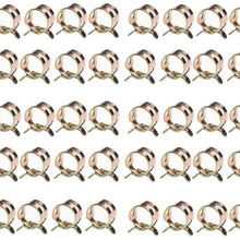 50pcs 1/4" 6mm Spring Clip Fuel Oil Line Silicone Vacuum Hose Clamp Spring Clips accessories