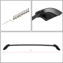 Pair OE Style Aluminum Bolt-On Roof Rail Cross Bar Baggage Carrier Replacement for Mazda CX-7 07-12