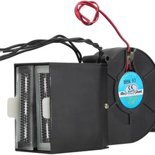 Portable Car Heater, Fast Heating Defrost Defogger 12V 150W Adjustable Windscreen Heater Cooling Fan 2 Wide Outlet
