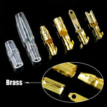 700Pcs 2 3 4 6 9 Pin Plug Housing Pin Header Crimp Electrical Wire Terminals Connector and 30 Sets 4mm Car Motorcycle Bullet Terminal Connector Assortment Kit for Motorcycle, Bike, Car, Boats