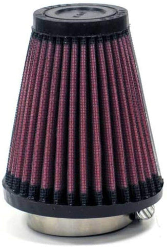 K&N Universal Clamp-On Air Filter: High Performance, Premium, Washable, Replacement Filter: Flange Diameter: 1.6875 In, Filter Height: 4 In, Flange Length: 0.625 In, Shape: Round Tapered, R-1080