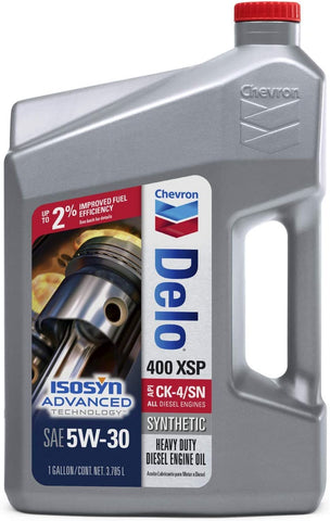 Delo 271210339 400 XSP SAE 5W-30 Synthetic Motor Oil - 1 Gallon 3 pack