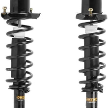 OREDY Rear Pair Complete Shocks Struts Coil Spring Assembly Kit Compatible with Toyota Corolla/Matrix and Pontiac Vibe FWD 2003 2004 2005 2006 2007 2008#171373L 171373R 15371 15372
