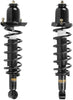 OREDY Rear Pair Complete Shocks Struts Coil Spring Assembly Kit Compatible with Toyota Corolla/Matrix and Pontiac Vibe FWD 2003 2004 2005 2006 2007 2008#171373L 171373R 15371 15372