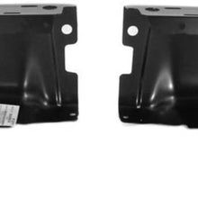 BUMPERS THAT DELIVER - Primered, Steel Pair of Left & Right Rear Bumper Ends for 2009-2014 Ford F-150 Pickup 09-14, FO1102375