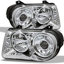 For 05-10 Chrysler 300C Replacement Projector Headlights 4805863Ah 4805862Ah LH RH Left side +Right side