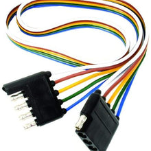 Invincible Marine 5-Way Male and Female Trailer Wire Connector, 24-Inches (BR59386)