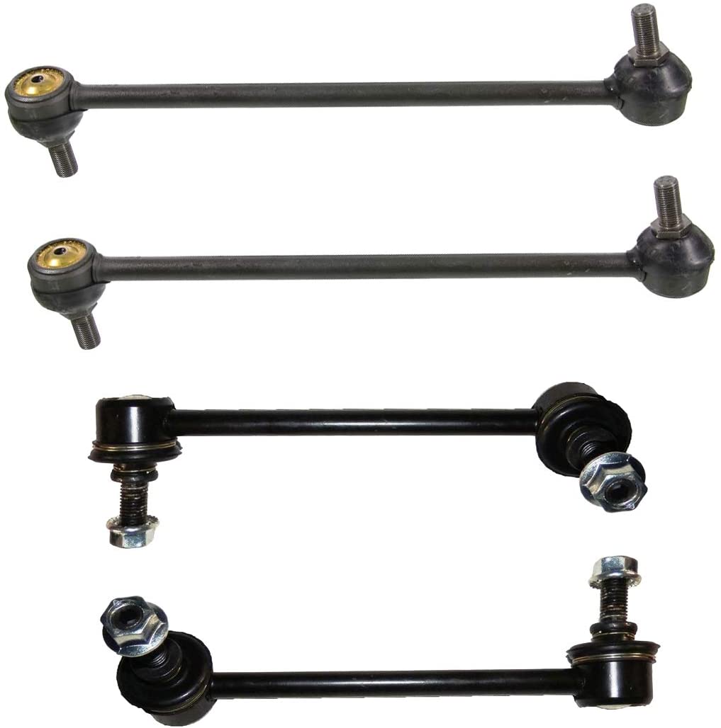 Detroit Axle - Front and Rear Sway Bar Links for 2006 2007 2008 2009 2010 Acura MDX - [2006-2008 Honda Pilot]