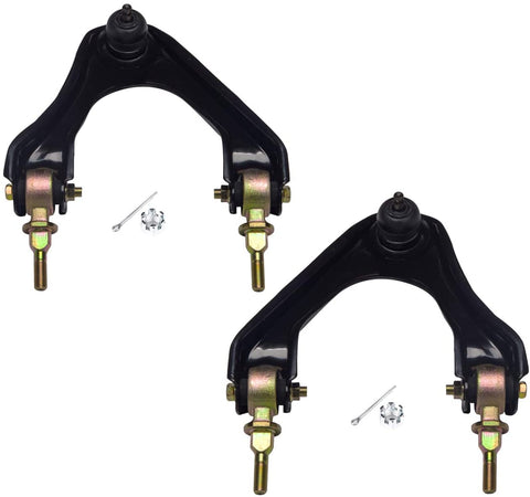 TUCAREST 2Pcs K90446 K90447 Left Right Front Upper Control Arm and Ball Joint Assembly Compatible 97-99 Acura CL 94-97 Honda Accord 95-98 Odyssey 96-99 Isuzu Oasis Driver Passenger Side Suspension