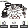 SCITOO Timing Belt Water Pump Kit Fits 3.0L Toyota 4Runner Pickup T100 2958CC V6 SOHC 12V 3VZE 1993-1995