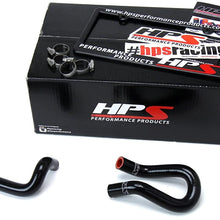 HPS 57-1586-BLK Black Silicone Heater Hose Kit Coolant