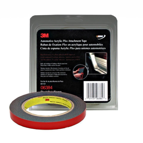 3M 06384 Acrylic Plus Double Sided Attachment Tape 1/2