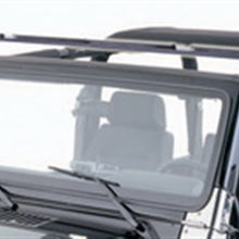 Smittybilt 90104 Windshield Channel for 1997-2006 Jeep Wrangler TJ,Black