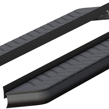 ARIES 2051970 AeroTread 70-Inch Black Stainless Steel SUV Running Boards, Brackets Sold Separately