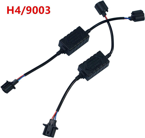 Foonee Conversion Kit Headlight H4/9003 Canbus Error Free Anti Flickering Resistor Decoder