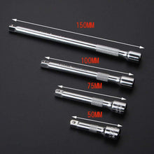 fayle Extension Bar Set 4PCS/Set CRV Auto Repair Long Car Maintenance Parts Durable Drive Tool Quick Release d Socket Extender 1/4 6.3mm Ratchet Wrench