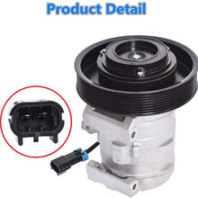 labwork AC Compressor & A/C Clutch CO 29043C Replacement for Freightliner Cascadia 2012-2015 22-65771-000, 447280-1501