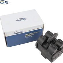 68156217AA Jeep Wrangler Master Power Window Switch Fits for 2011 2012 2013 2014 2015 2016 Jeep Wrangler 4 Door Dash Mounted-Front Left Driver Side Replace OE# 68156217AB