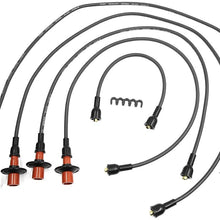uxcell Car Spark Plug Wires Set of 5 Ignition Cable Wire for Volkswagen 1946-1979 09001