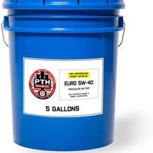 PTH Racing Oil Euro 5W-40 High Performance Street Oil (5 Gallon Pail)