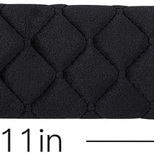Seatbelt Pads,Car Belt Protector,Carsemoo Seat Belt Shoulder Strap Covers Harness Pads For Car/Bag,Soft Comfort Helps Protect You Neck And Shoulder From The Seatbelt Rubbing/Lrritation (Black 2-Pack)