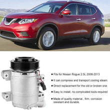 A/C Compressor,CO11200C Air Conditioning Compressor for Nissan Rogue 2.5L 2008-2013