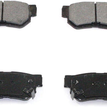 DuraGo BP813 MS Rear Semi-Metallic Brake Pad
