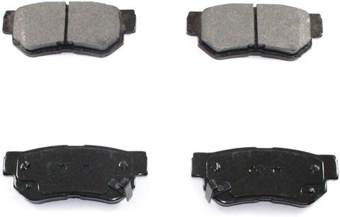 DuraGo BP813 MS Rear Semi-Metallic Brake Pad