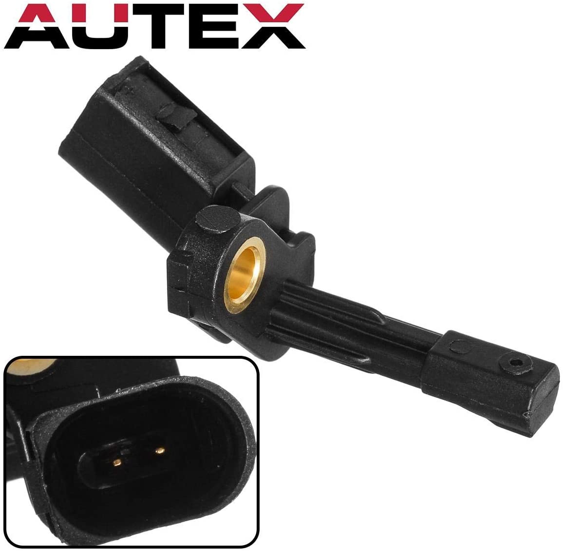 AUTEX 1Pc Rear Right ABS Wheel Speed Sensor 1K0927808 GEGT7610-506 SU11906 1K0927808