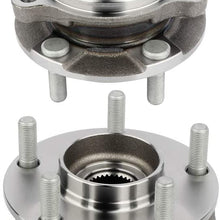 ZENITHIKE 513338 Wheel Bearing and Front Wheel Hub Assembly Replacement for 2013-2014 Murano with ABS Rapid Heat-dispersing,Smooth,Allure