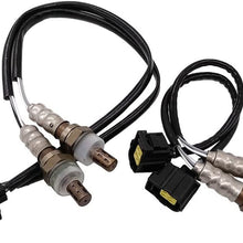 Germban 4pcs O2 Oxygen Sensor Upstream & Downstream Fits for 2005-2006 Dodge Ram 1500 5.7L Jeep Grand Cherokee Liberty 3.7L 2006 Dodge Durango Jeep Commander 234-4593 234-4587