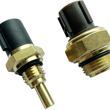 37760-P00-003 37870-PJ7-003 2Pcs Coolant Fan Switch and Coolant Temperature Sensor
