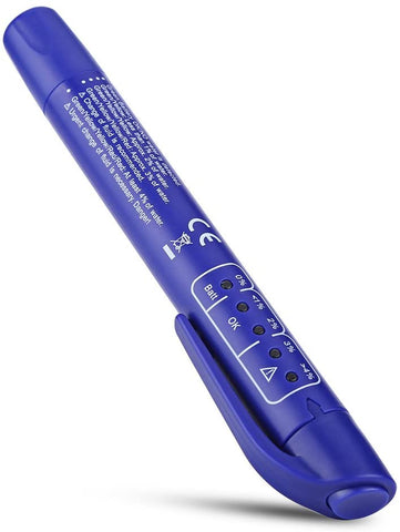 Fydun Brake Fluid Tester Car Auto 5 LED Brake Fluid Liquid Water Moisture Tester Indicator Test Pen