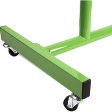 OEMTOOLS 24616 Portable Tear Down Tray | Perfect Work Surface for Mechanics and Home Garages | 55-Pound Capacity, Heavy Duty Steel Construction | Rubberized Corners Won’t Scratch Cars | Green
