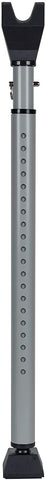 SABRE HS-DSB Adjustable 2-in-1 Home Bar, Strong Scratch-Proof Grip, Removable Door Knob Top Sliding Doors, Portable & Easy to Use for Apt & Travel Security