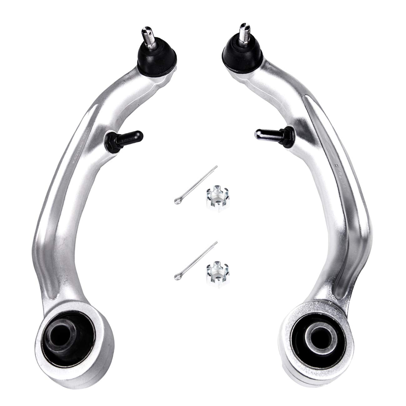 TUCAREST 2Pcs K621372 K621373 Left Right Front Lower Rearward Control Arm and Ball Joint Assembly Compatible With 2003-2009 Nissan 350Z 03-07 Infiniti G35 (RWD 2-DOOR Coupe Model Only) K621340 K621341