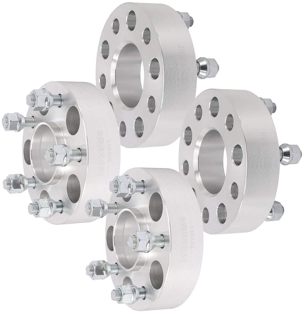 TUPARTS 4X hubcentric Wheel Spacers 5x114.3 to 5x114.3 66.1 CB 12x1.25 1.5
