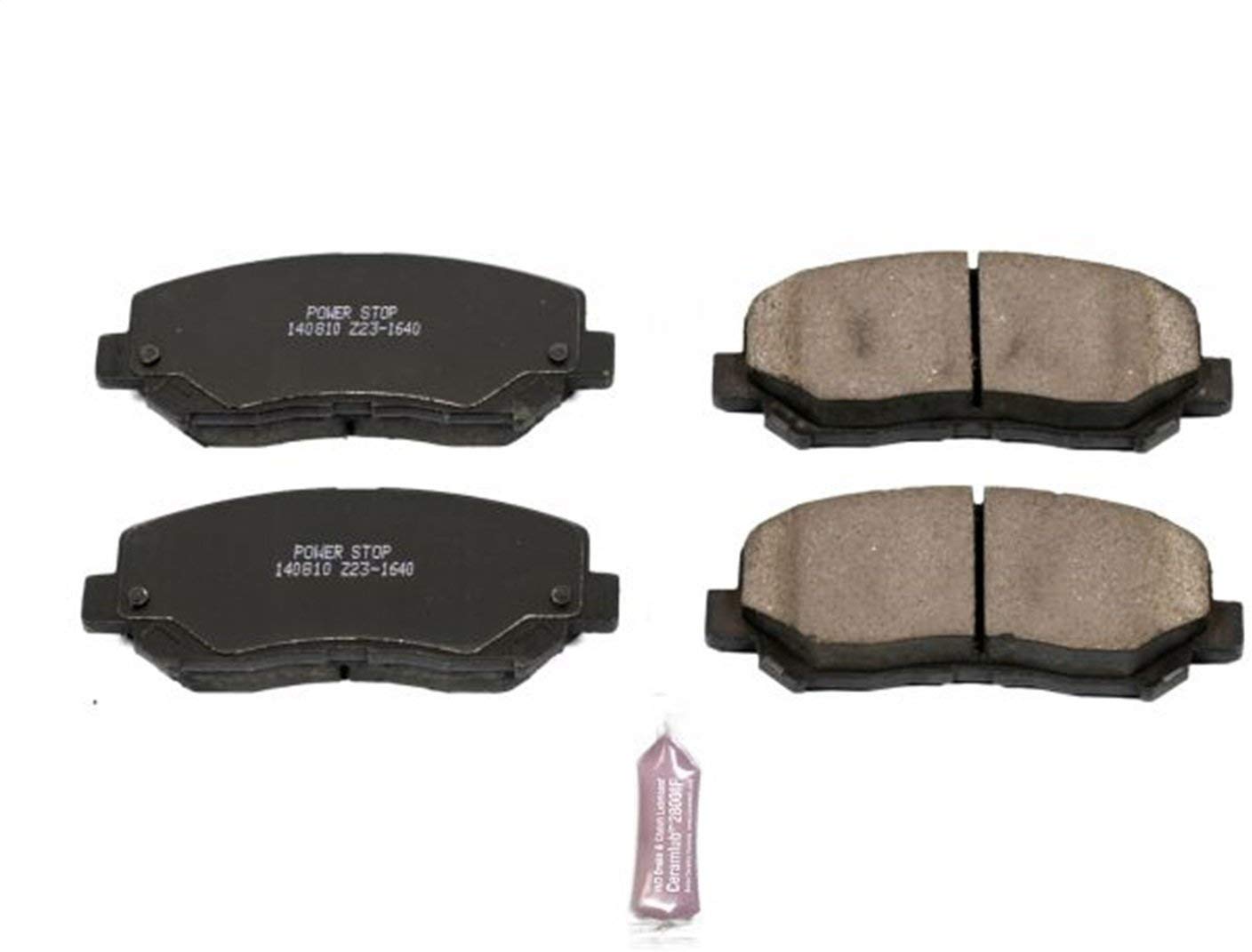 Power Stop Z23-1640, Z23 Evolution Sport Carbon-Fiber Ceramic Front Brake Pads