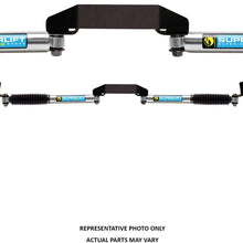 Superlift 92710 Steering Stabilizer Complete Kit; Dual; Silver Zinc Finish;