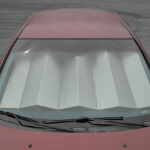 Motor Trend Front Windshield Sun shade - Accordion Folding Auto Sunshade for Car Truck SUV 58 x 24 Inch (Gray) - AS-311-GR_am