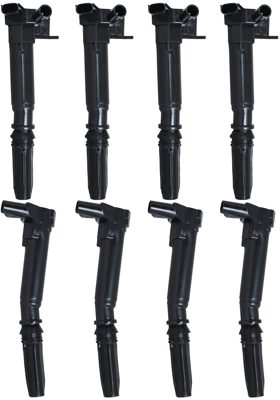 DEAL Set of 8 New Left+Right Bank Ignition Coils on Plug Packs Compatible With 10-14 F150 6.2L V8 11-17 F250/F350 Super Duty 6.2L V8 17 E350 Super Duty 6.2L V8