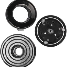 F7UZ19D784AA AC Compressor Clutch Assy FS10 PV8 5.125" Replaces for Ford F150 F250 F350 F450 F550 Super Duty Air Conditioning Repair Kit Plate Pulley Bearing Coil