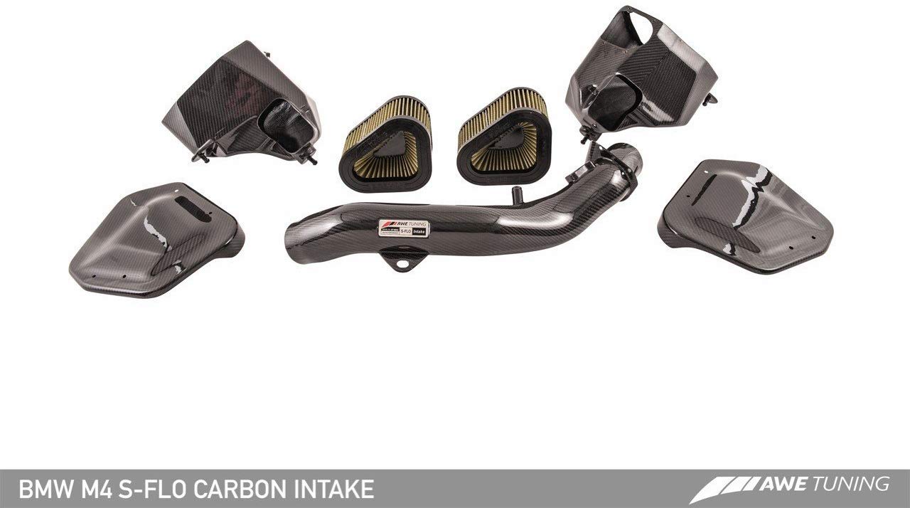AWE Tuning 2660-13038 BMW F8x M3/M4 S-FLO Carbon Intake System