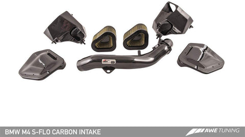 AWE Tuning 2660-13038 BMW F8x M3/M4 S-FLO Carbon Intake System