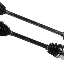MAXFAVOR CV Joint Axle Assembly Front Pair Set of 2 Premium CV Axles Fit Hyundai Elantra GLS Sedan 2.0L 4 Cyl 07-12