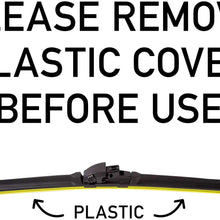 Beam Force XTREME 26”+16” Wiper Blades w/Japanese Fukoku Rubber for Longest Life, 6-MO Warranty (Pair)