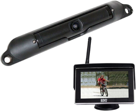 BOYO VTC424R Wi-Fi High Resolution Rear View Camera System with 4.3 Inch LCD Monitor (Black)